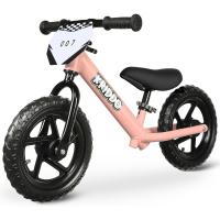 años, Edad 18 Meses a 5 años, Bicicleta de Empuje de 12 Pulgadas con Placa Individual (3 juegos de pegatinas incluidas), Bicicleta de regalo para 2-3 niños y niñas - details 12