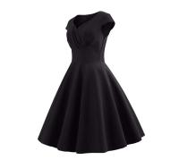Vestido Pin Up Vintage Rockabilly para Mujer en Verano 2025 Elegante Falda de Fiesta Retro Casual - details 22