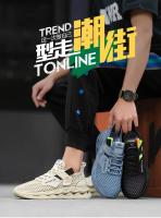 Zapatos de verano para hombre, zapatillas deportivas de malla, informales, transpirables, deportes al aire libre, tenis, correr, senderismo, plataforma, mocasines de diseñador de lujo - details 1