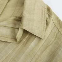 Conjunto de Moda Retro de Verano 2024 para Mujer Camisa Suelta con Estilo Largo, Pantalones de Cintura Elástica - details 10