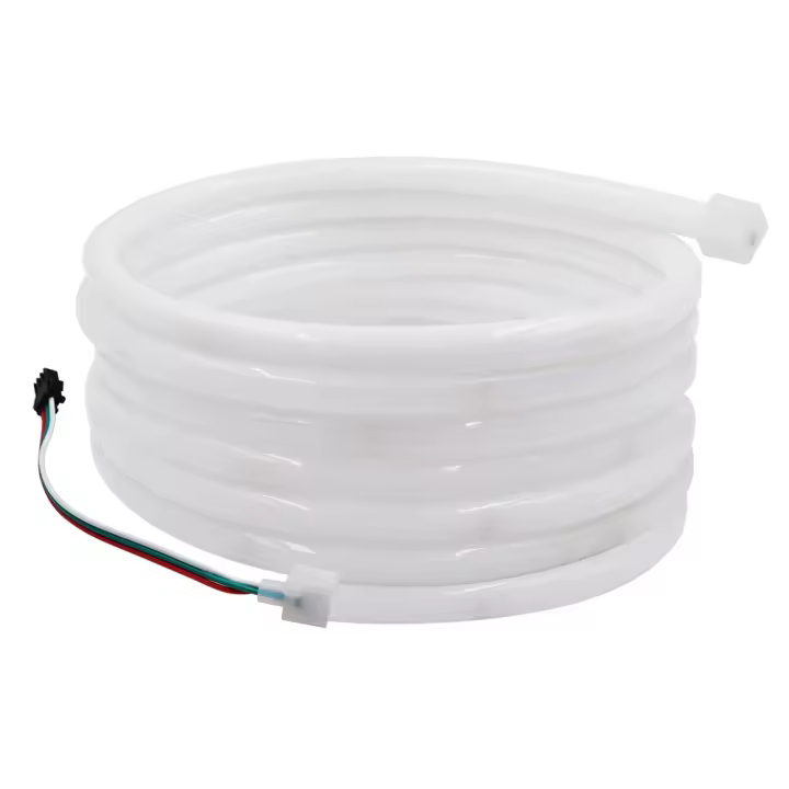 GAHADA Tira de Neón 24V Luces de Iluminación Redondas de 360 Grados Impermeable - 1