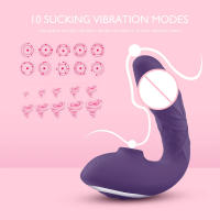 Vibrador de Succión Vaginal para Mujeres Estimulador de Clítoris Dildo Sexo Oral Juguete Sexual Erotico para Masturbación Femenina - details 12