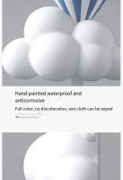 Decoración creativa de la pared del globo aerostático gancho de la Sala de estar, gancho de ropa del dormitorio sin perforación - details 9