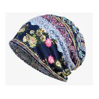 Gorro turbante de algodón suave para mujer, Hijabs musulmanes, envoltura para la cabeza, gorro de quimio informal, gorros elásticos para dormir, pañuelo para la cabeza para la pérdida de cabello, gorros de invierno - details 1