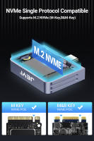 JEYI 2230 M.2 NVMe Direct-attach SSD Enclosure USB 3.2 10Gbps Protección Magnética para Memoria Sólida - details 2