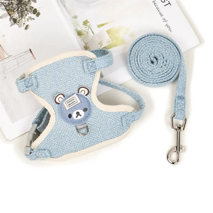 Nuevo Correo para Mascotas Chaleco Ajustable para Perros con Correa Ideal para Pasear, Gato, Conejo - 1