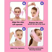 Banda Adelgazante de Silicona de Alta Calidad Correa de Masaje Facial para Levantamiento de Papada y Mejillas Herramientas de Cuidado de la Piel de Belleza para Mujeres - details 3