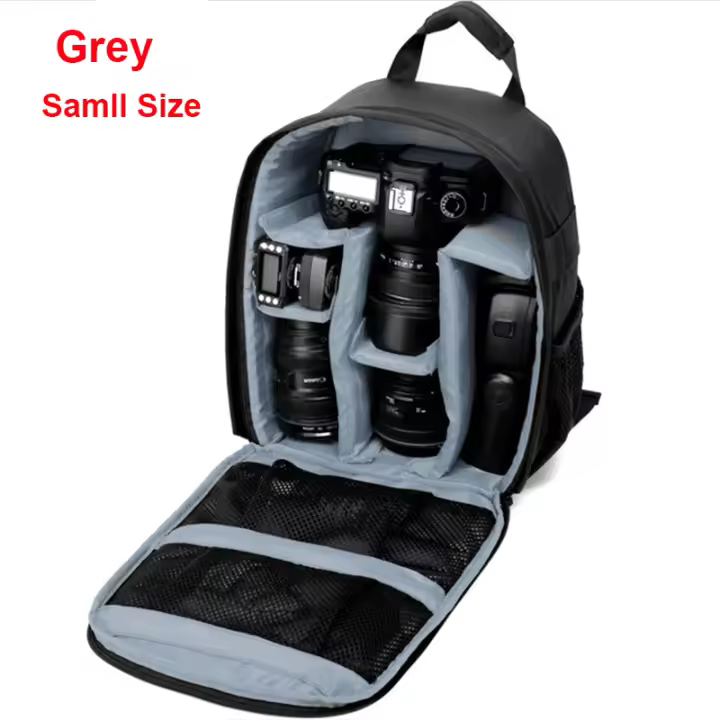 Mochilas portátiles para exteriores, iluminación para cámaras digitales, lentes SLR, bolsas para cámaras, fundas protectoras para Nikon/Canon/Sony/Leica - 1