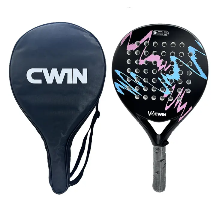 Camewin-raqueta de Paddle profesional para adultos, raqueta de tenis de cara suave de EVA de fibra de carbono con funda para bolsa de Padel, novedad de 2025 - 1