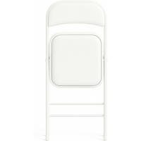 Mesa Plegable Rectangular 180x70x74cm Catering |   Mesa de resina con patas de acero plegables para eventos y terrazas |   Unidad (Blanca) - details 10