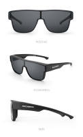 ROCKBROS-gafas de sol polarizadas para hombre y mujer, lentes de doble uso para conducir, acampar, senderismo, pesca, UV400 - details 13