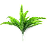 12/18/24 hojas hojas persas artificiales plantas tropicales hojas persas de seda de tacto Real palmera Artificial grande de plástico - details 4