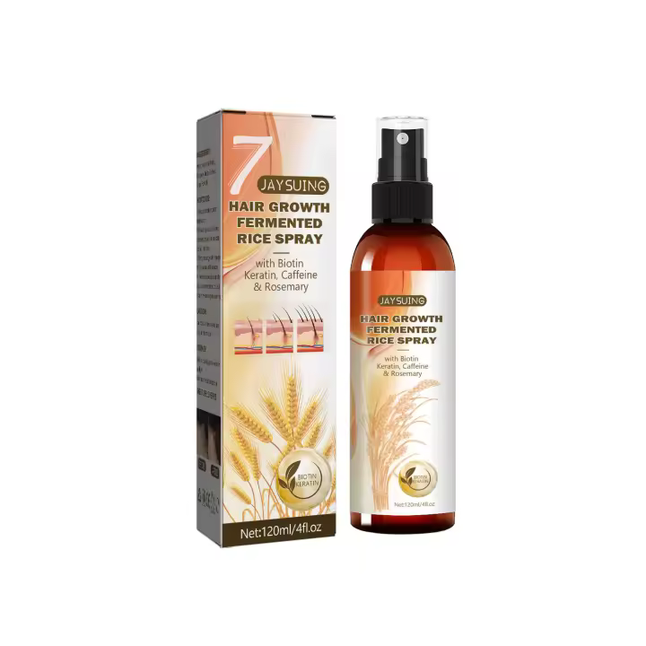 Jayswing Dense Spray Keratin Repair nutre la raíz, previene la caída del cabello y esencia de arroz fermentado sólido - 1