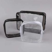 Bolsas de almacenamiento de lavado portátiles para mujer, organizador con cremallera, bolsa de cosméticos, transparente, a la moda, 1 unidad - details 1