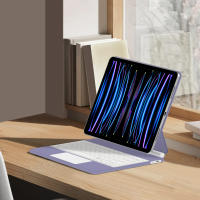 AJIUYU-Teclado mágico Español para iPad Pro, 11 pulgadas, 4, 3, 2, 2018-2022, iPad Air 5, 4, 10,9, Tableta inteligente - details 8