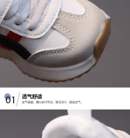 Nuevas zapatillas de deporte para niñas, zapatos de cuero para correr, zapatos para bebés y niños pequeños - details 3