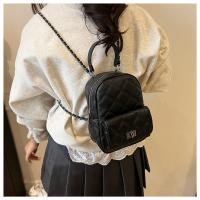 2025 nuevo Xiaoxiangfeng rombo cadena mochila bolsa mujer simple usted portátil pequeña mochila - details 25