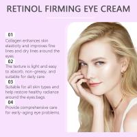 Crema de Ojos Rejuvenecedora con Retinol Ligera para Lineas Finas, Adiós a la Hinchazón, Partículas de Grasa, Ojeras Brillantes Hidratantes - details 3
