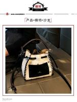 Bolso de mujer de marca de Hong Kong, impreso, de cuero genuino, bolso de cubo versátil de moda2025Nueva Bolsa Casual para Mujeres de Viaje al Aire Libre - details 10