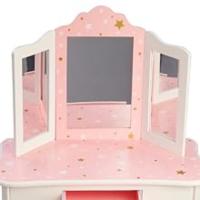With scalloped accents at the top