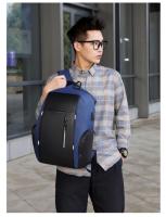 Mochila Portátil Impermeable para Hombres Carga USB Resistente al Desgaste - details 33