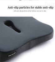 Cojín de Silla de Oficina de Espuma de Memoria Soporte de Cintura para Asiento de Coche Cojín de Masaje Lumbar Orthopedic para Respaldo y Glúteos - details 9