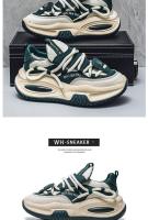 Nuevos Zapatos Casuales Antideslizantes Y Resistentes Al Desgaste De Suela Gruesa, Zapatos Deportivos De Moda Y Versátiles Para Hombres - details 2