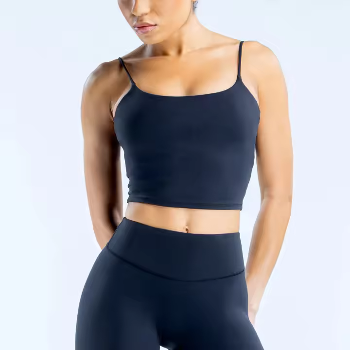 Nuevo top de tirantes de spandex Origin, adecuado para el fitness femenino, estiramientos, ropa de yoga transpirable. ﻿ - 1