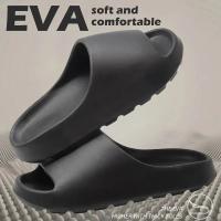 Zapatillas de suela gruesa y suave de EVA, zapatillas de moda de verano para mujer, sandalias para el hogar, zapatos de playa para hombre - details 4