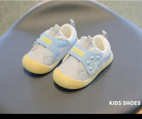 Zapatos deportivos para bebé con estampado de pata de perro, velcro antideslizante para niños y niñas, material sintético en la puntera, para toda temporada. - details 2