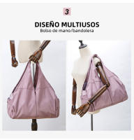 Bolsas de Fitness para mujer, bolsa de gimnasio para entrenamiento de Yoga, bolso de almacenamiento de viaje al aire libre, bolsa de mano de equipaje para gimnasio, XA191Y - details 5