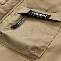 Chaqueta gruesa de lana para hombre, abrigo a prueba de viento con Cuello de piel y capucha, Parka informal de marca clásica, a la moda, novedad de invierno, 2024 - details 16