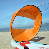 Timberas de Surfboard Sup Accesorios de Bote Inflable de Anexo con Ventana Transparente y Timberas Plegables Marca SWROW Hecho en China - details 1