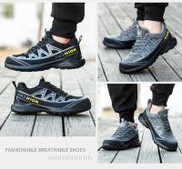 Zapatillas de trabajo para hombre, zapatos de trabajo indestructibles con punta de acero, botas de seguridad, zapatos de trabajo antiperforación para hombre, triangulación de envíos - details 10