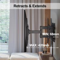 Soporte de Pared para TV de Movimiento Completo Inclinación, Giro, Extensión Para TVs hasta 60kg - details 2