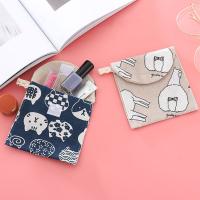 Servilleta de dibujos animados para mujer, organizador de joyas, monedero, bolsa de maquillaje, bolsa de almacenamiento de almohadilla sanitaria, bolsa de almacenamiento para máscara, monedero - details 8