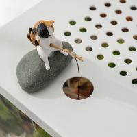 Tanque de peces transparente duradero con tapa, peceras hidropónicas resistentes a caídas, pequeño tanque de acuario Betta para decoración del hogar - details 4