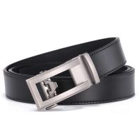 Cinturón de cuero hueco con hebilla automática para hombres y mujeres, cinturón unisex, moderno y popular - details 4