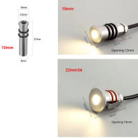 Luz de Piscina de Acero Inoxidable Mini LED IP68 Impermeable 100 Lúmenes de Brillo para Iluminar Caminos de Escaleras de Jardín - details 0