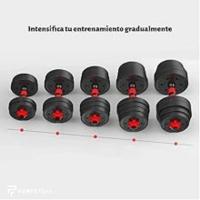 set mancuernas kit mancuernas pesas ajustable gimnasio casa entrenamiento fuerza