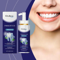 Oral limpia suavemente los dientes amarillos, las manchas, los olores y refresca la pasta de dientes para el cuidado dental. - details 1