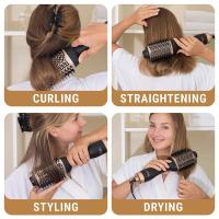 Secador de Cabello Profesional Un Solo Paso Alisa Volumizadora Peine de Aire Caliente - details 6