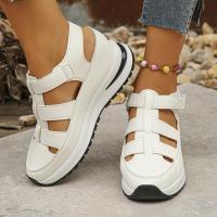 Sandalias de tacón de cuña para mujer, zapatos de moda - details 4