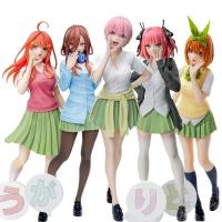 SEGA Original Ichika Nino Nakano Miku los quintillizos por excelencia figura de Anime coleccionable modelo ornamento regalos - details 0