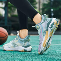 Zapatillas de combate de baloncesto para hombre, talla grande, novedad, para todas las temporadas. - details 3
