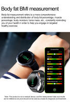 Reloj inteligente de grado médico 2025 para hombres, tratamiento láser, tres ECG altos + PPG, glucosa en sangre, temperatura corporal, llamada BT, relojes inteligentes de salud - details 15