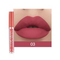 Juego de brillo de labios para mujer, lápiz labial mate, maquillaje de esmalte de labios impermeable de larga duración, Kit de brillo de labios Nude, taza antiadherente, 6 colores - details 15