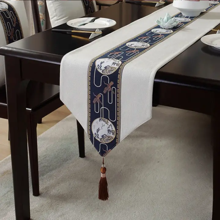 Nueva Mantelera de Mesa de Estilo Chino Impermeable Zen de Té Ceremonia - 1