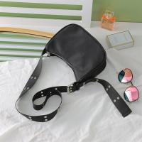 Bolso Hobo de nailon para mujer, bandolera informal de Color sólido, Estilo Vintage, a la moda - details 11