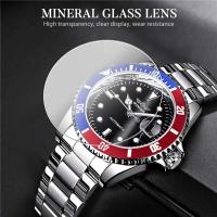 Reloj Mecánico Automático de Lujo Premium WINNER 002 Correa de Acero Inoxidable Resistente al Agua - details 5